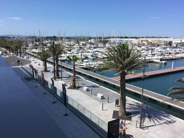 Appartement T2 Au Port De Canet-En-Roussillon - Proche De La Plage Et De L'Aquarium Oniria Εξωτερικό φωτογραφία
